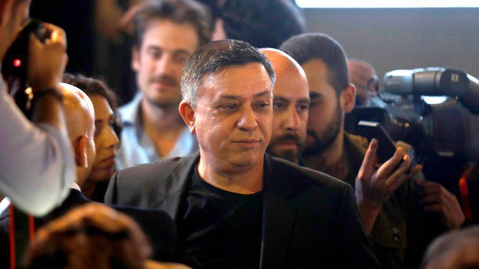 Avi Gabbay reacts to the poor results for Labor in the APril 2019 elections (צילום: AFP) Avi Gabbay reacts to the poor results for Labor in the APril 2019 elections