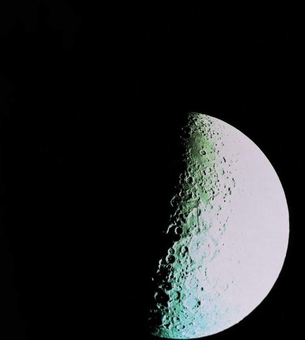 Beresheet's image of the dark side of the moon