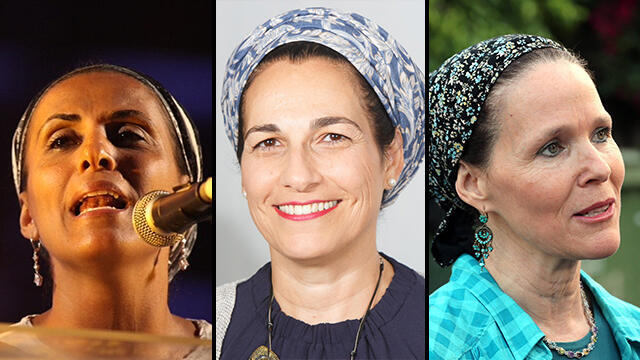 Iris Yifrach, Bat Galim Shaer and Rachel Frenkel (צילום: מוטי קמחי, יריב כץ, מיכל גלעדי) Iris Yifrach, Bat Galim Shaer and Rachel Frenkel