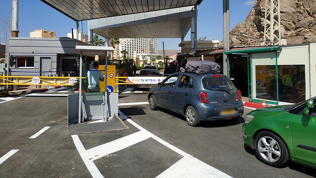 КПП Таба. Фото: Меир Охайон (צילום: מאיר אוחיון) КПП Таба. Фото: Меир Охайон