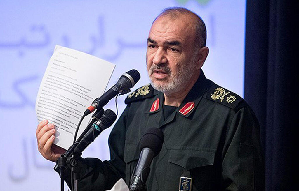 גנרל חוסיין סלאמי מפקד משמרות המהפכה של איראן