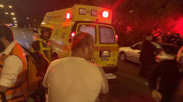 На месте происшествия. Фото: МАДА (צילום: תיעוד מבצעי מד"א) На месте происшествия. Фото: МАДА