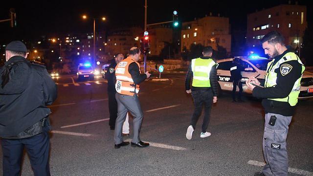 На месте инцидента. Фото: Рафи Коц (צילום: רפי קוץ) На месте инцидента. Фото: Рафи Коц