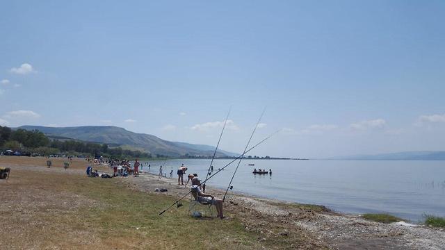Sea of Galilee beaches on Passover