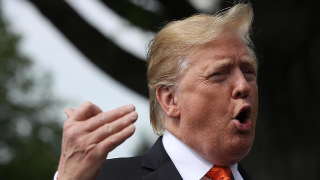 US President Donald Trump 