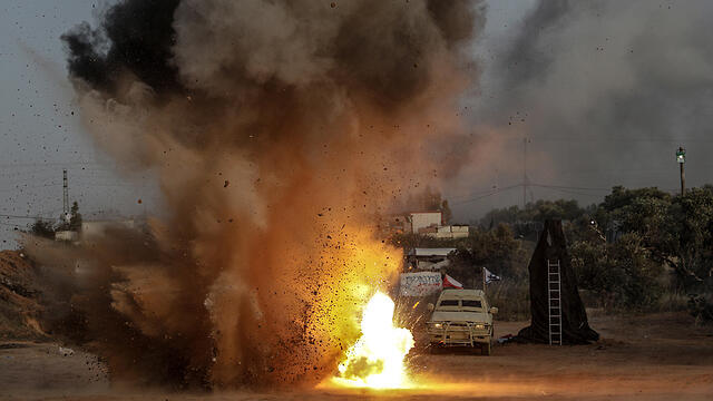 Удар по Газе. Фото: ЕРА