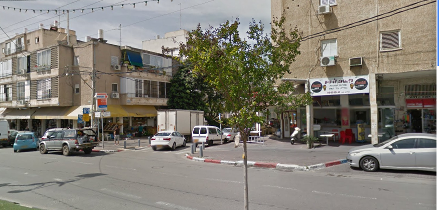 Перекресток улиц Хеврон и Бен-Гурион в Герцлии. Фото: google earth (Фото: google earth) Перекресток улиц Хеврон и Бен-Гурион в Герцлии. Фото: google earth
