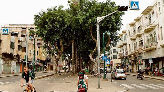 Jerusalem Boulevard in Jaffa before renovations began (Photo: Amit Shaul)