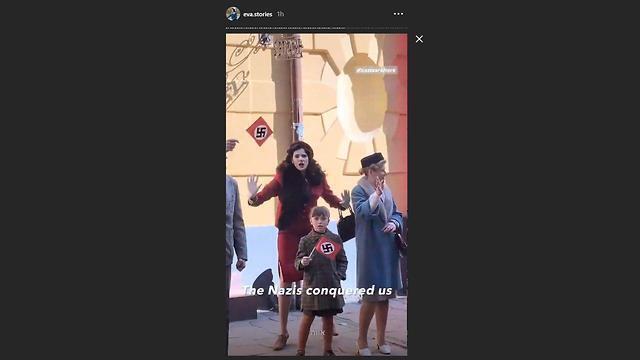 Фрагмент из истории Евы в инстаграме - eva.stories