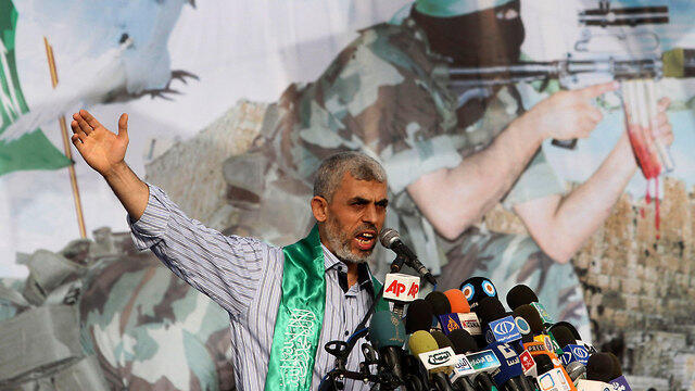 Hamas leader Yahya Sinwar 