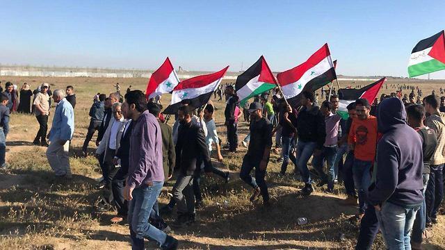 Беспорядки на границе с Газой