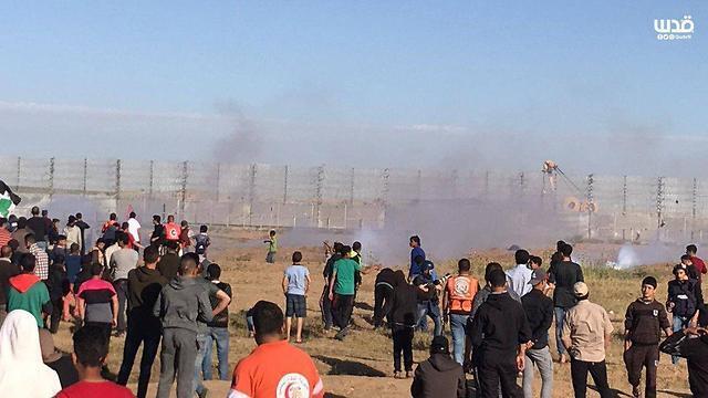 Беспорядки на границе с Газой