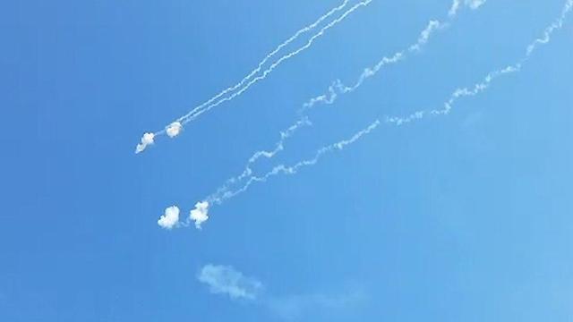 Перехват ракеты. Фото: Рои Идан