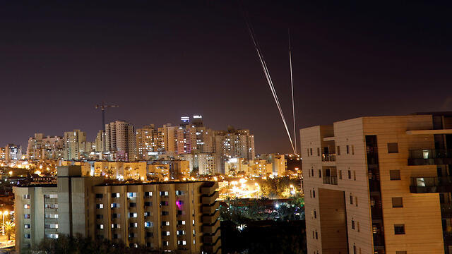 Rocket fire from Gaza at Ashdod on Saturday night 