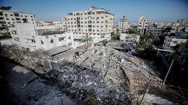 Gaza aftermath of Israeli bombing