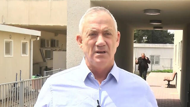Blue and White leader Benny Gantz 