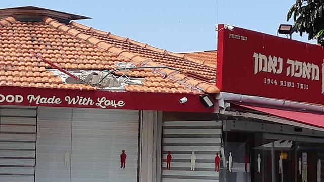 Ашкелон после ракетного обстрела 5 мая