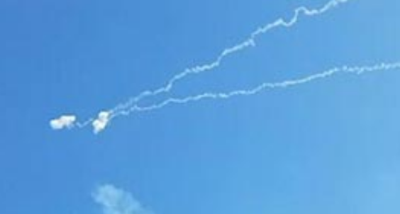 Iron Dome brings down a Gaza rocket