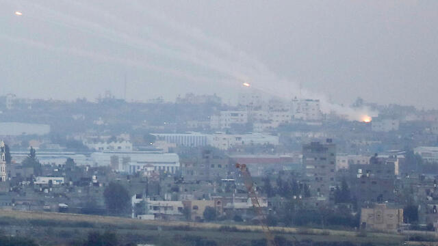  Rockets being launched from Gaza into Israel