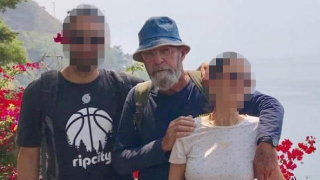 Moshe Feder, center, was killed by anti-tank missile fire (Photo: Courtesy of the Feder family)  