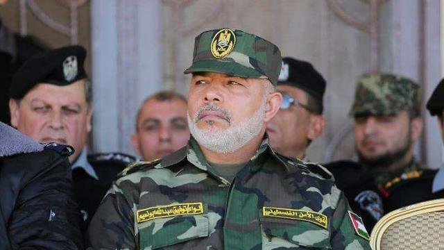 The head of the Hamas security services in Gaza, Tawfiq Abu Naim nullnull The head of the Hamas security services in Gaza, Tawfiq Abu Naim