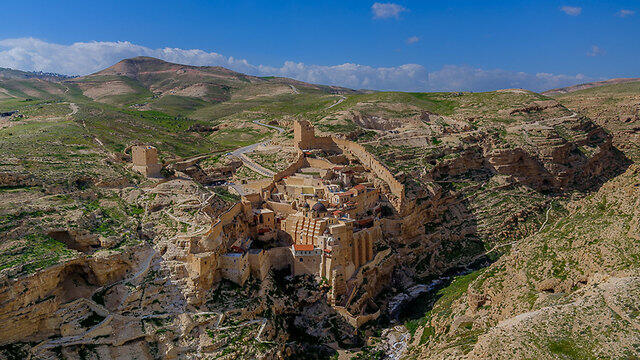 Монастырь Мар-Саба. Фото: Исраэль Бардуго