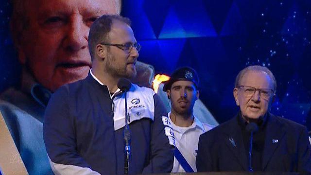 Morris Kahn and Kfir Damari (צילום: אולפני הרצליה) Morris Kahn and Kfir Damari