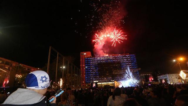 Празднование Дня независимости в Тель-Авиве. Фото: Моти Кимхи