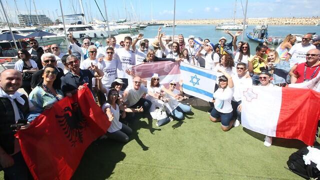 Участники круиза делегаций Евровидения. Фото: Орен Ахарони