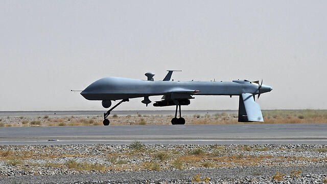 БПЛА, с которого запускаются бомбы. Фото: AFP