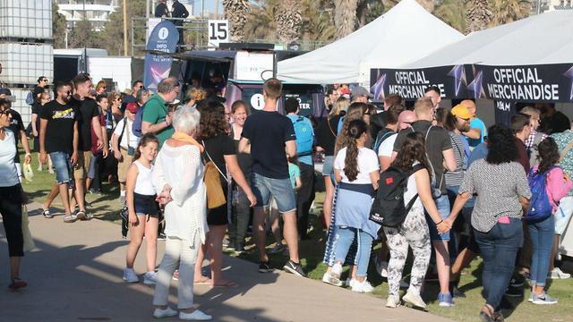 Деревня Евровидения в парке Чарльз Клор. Фото: Моти Кимхи