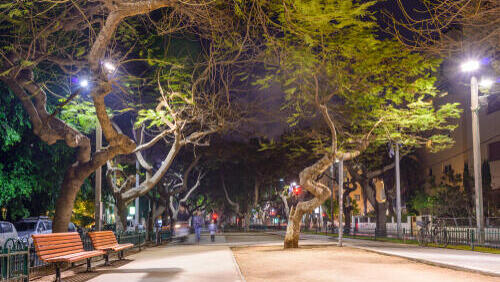 Бульвар Ротшильд в Тель-Авиве