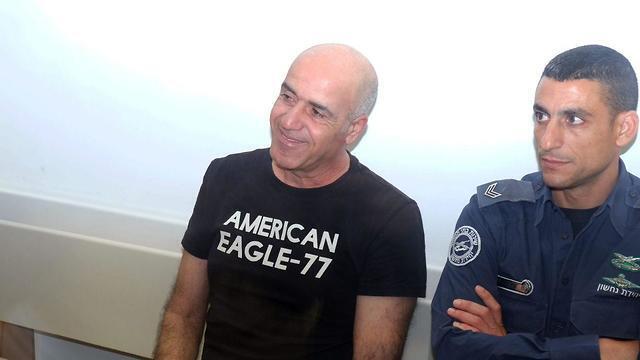 Давид Хаим в окружном суде в Лоде. Фото: Ярив Кац