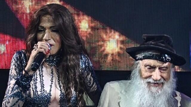 Яаков Агам и Дана Интернешнл. Фото: Йоси Вакнин