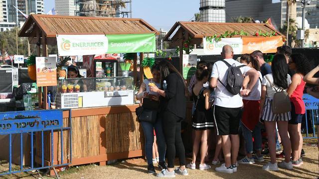 Деревня Евровидения в Тель-Авиве. Фото: Яир Саги