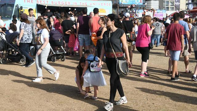 Деревня Евровидения в Тель-Авиве. Фото: Яир Саги