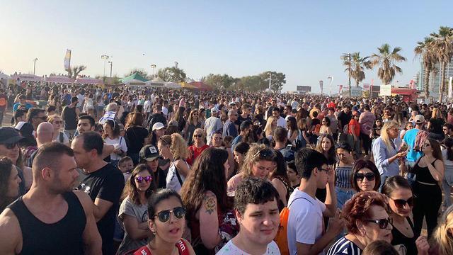 Деревня Евровидения в Тель-Авиве. Фото: Хаим Яаков