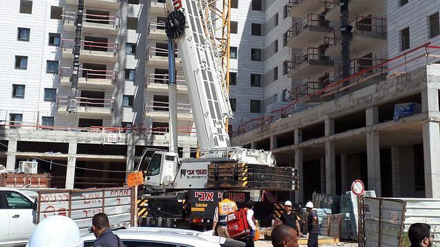 На месте аварии. Фото: МАДА (צילום: מד"א) На месте аварии. Фото: МАДА