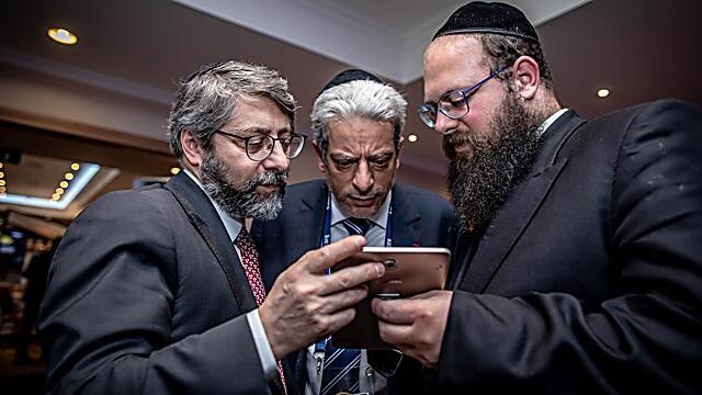 Members of the Conference of European Presidents (צילום: אלי איטקין) Members of the Conference of European Presidents