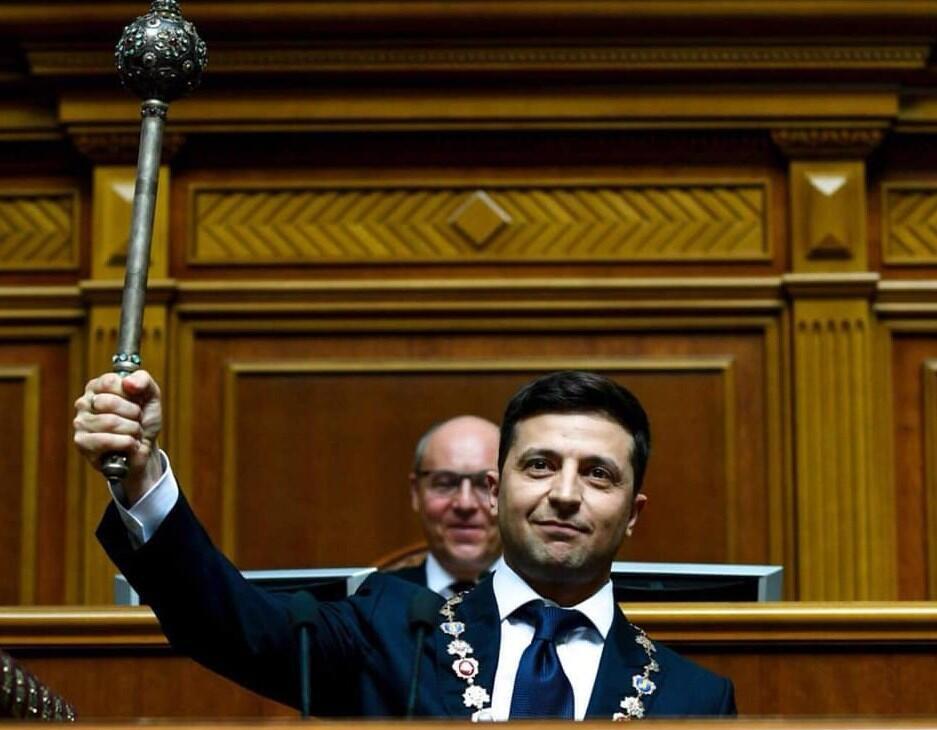 Владимир Зеленский, инаугурация. Фото: пресс-служба президента Украины