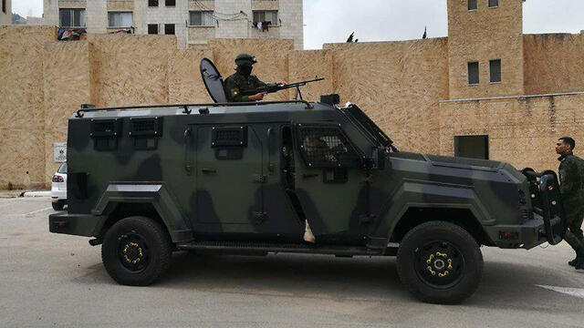 Бронированные автомобили, переданные автономии