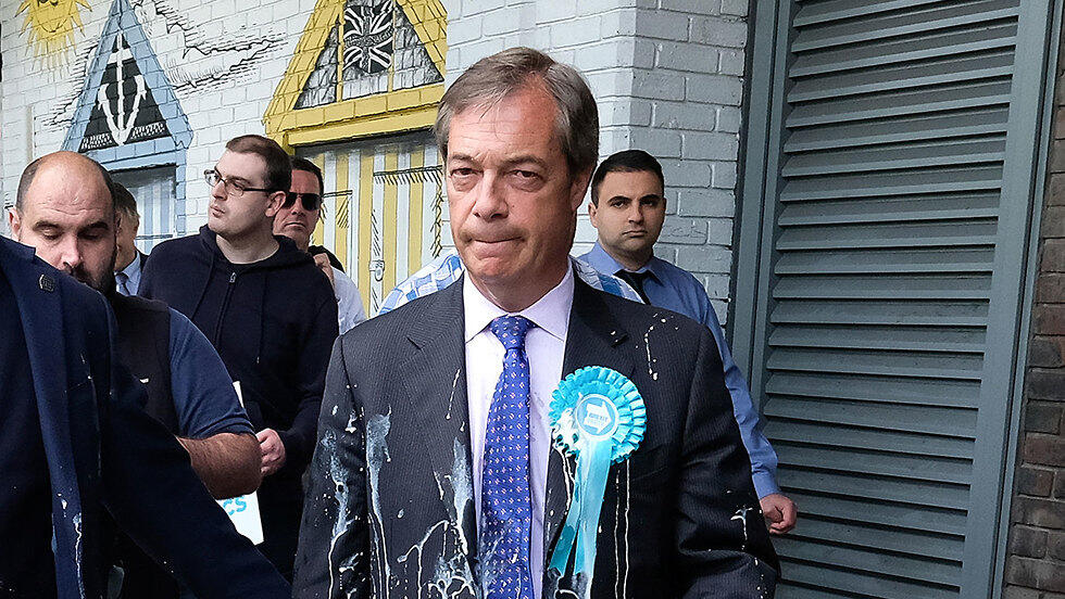 נייג'ל פראג' בריטניה מילקשייק