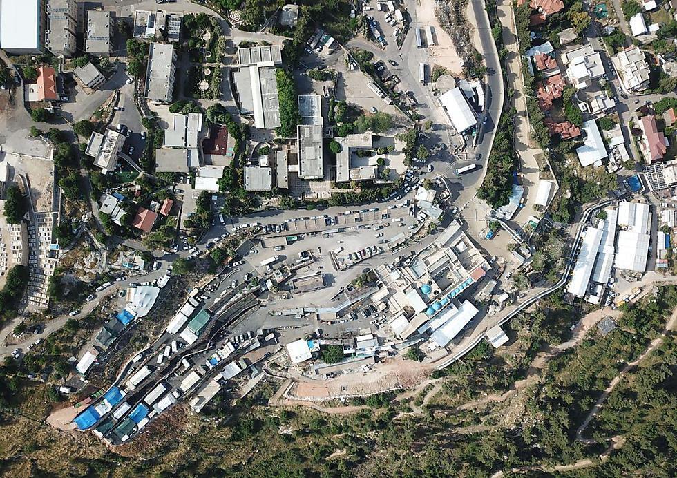 Meron site from above (צילום: מוסדות אור הרשב"י) Meron site from above