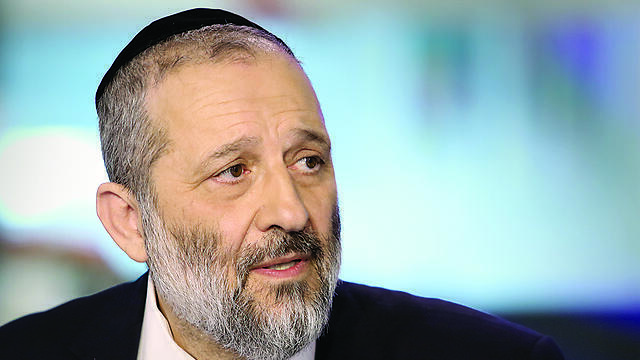 Shas chairman Aryeh Deri (צילום: אבי מועלם) Shas chairman Aryeh Deri