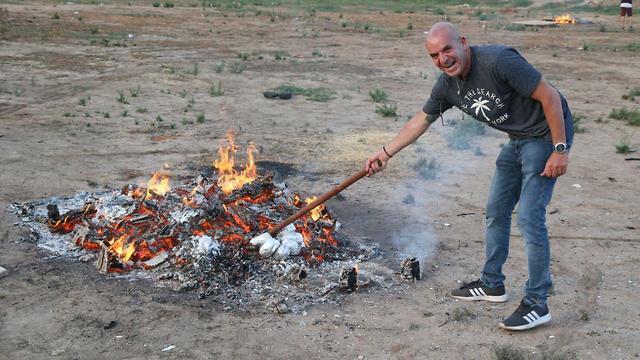 Лаг ба-oмер в Тель-Авиве. Фото: Моти Кимхи