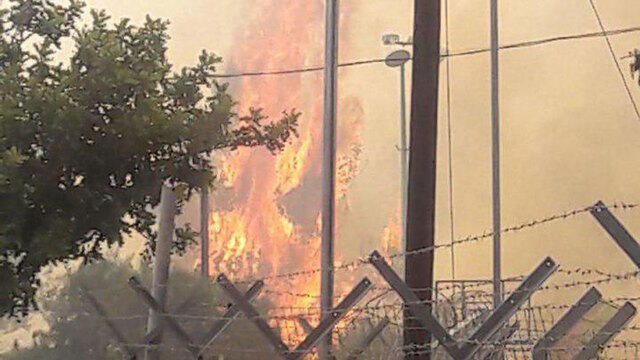 Пожар в районе Шилата. Фото: Эльад Гева