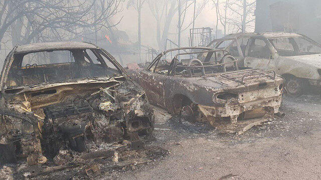 Мево-Модиим. Фото: пресс-служба пожарной охраны (צילום: כבאות והצלה) Мево-Модиим. Фото: пресс-служба пожарной охраны