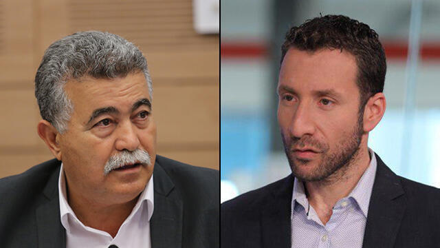 Амир Перец и Ицик Шмули. Фото: Идо Арбель, Алекс Коломойский (צילום: עידן ארבל, אלכס קולומויסקי) Амир Перец и Ицик Шмули. Фото: Идо Арбель, Алекс Коломойский