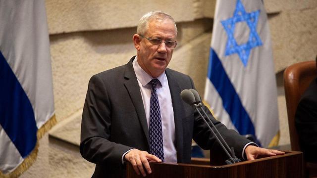 Blue and White head Benny Gantz slams Netanyahu for calling new elelctions (צילום: יואב דודקביץ' ) Blue and White head Benny Gantz slams Netanyahu for calling new elelctions
