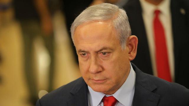 Benjamin Netanyahu attends the Knesset vote to dissolve itself and hold fresh elections, May 29, 2019 (צילום: אלכס קולומויסקי) Benjamin Netanyahu attends the Knesset vote to dissolve itself and hold fresh elections, May 29, 2019